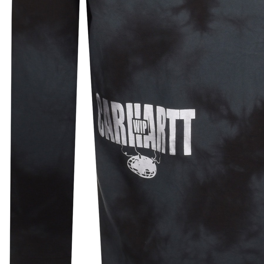 Alternative Image for ProductCarhartt Long Sleeved Tab T Shirt Black3
